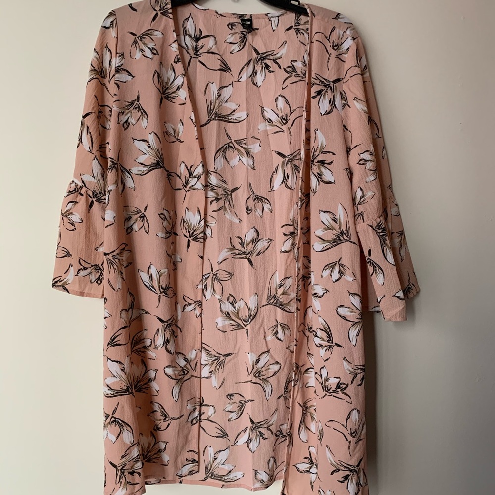 Floral cardigan